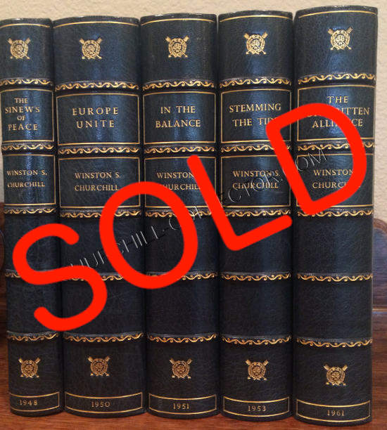 Churchill Postwar Speeches – First English Edition