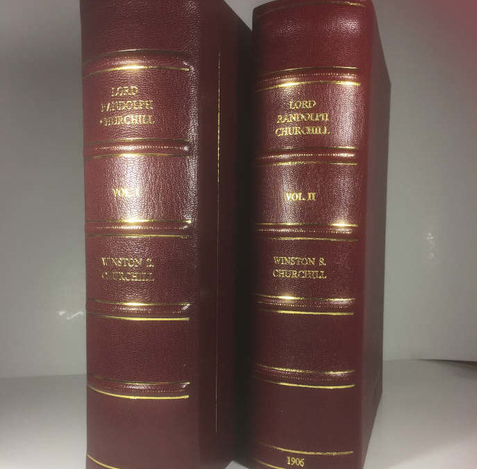 Lord Randolph Churchill – First Edition, 3 Churchill Signatures