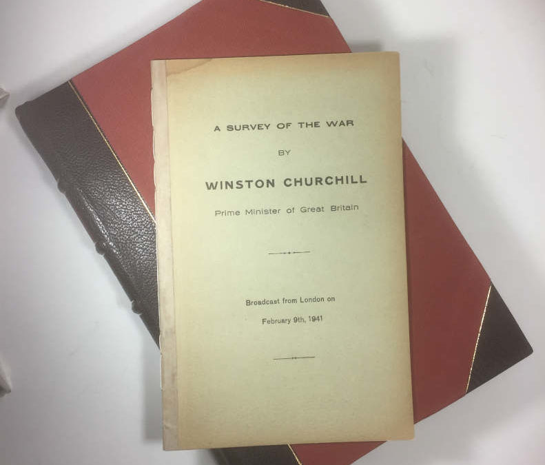 Churchill Speech: A Survey of the War, 1941