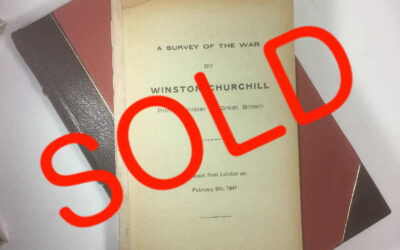Churchill Speech: A Survey of the War, 1941