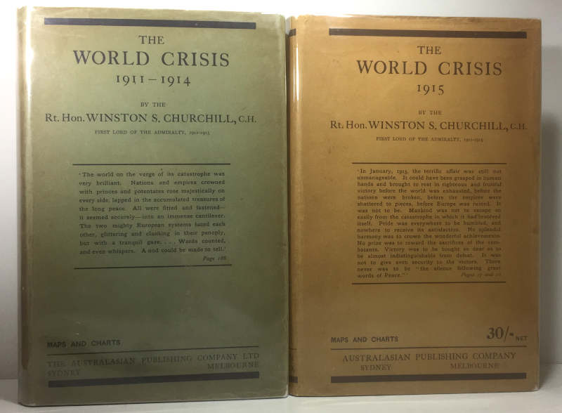 The World Crisis: 1st Australian Editions