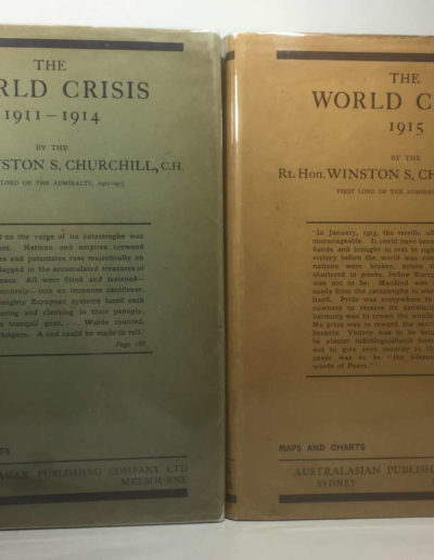 World Crisis Australian 1st Edns in Original Dustjackets