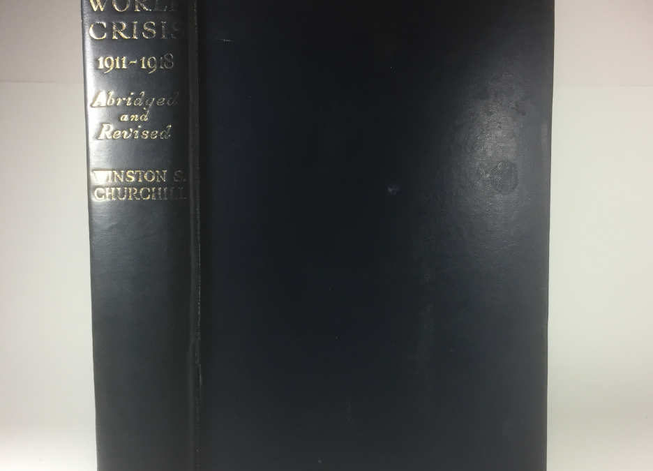 The World Crisis: Inscribed to Major Key by Winston Churchill