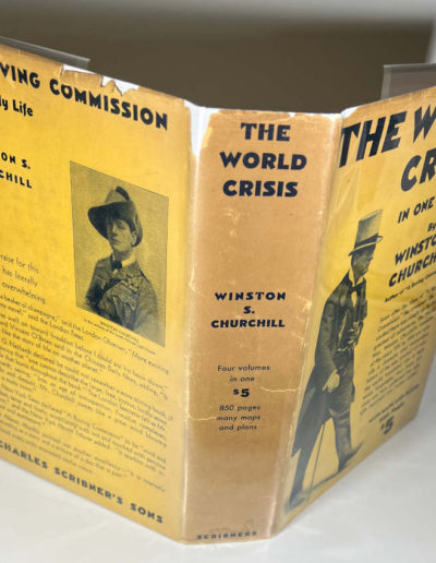 Dustjacket - Churchill's World Crisis - Scribner