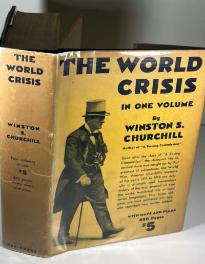 Churchill's World Crisis, Scribner in Dustjacket