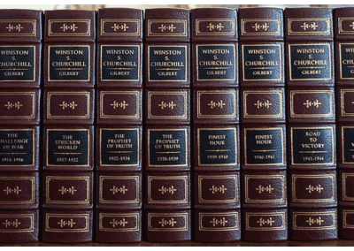Books by or about Churchill published by Easton Press