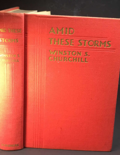 Amid the Storms by Winston Churchill: Hard Cover