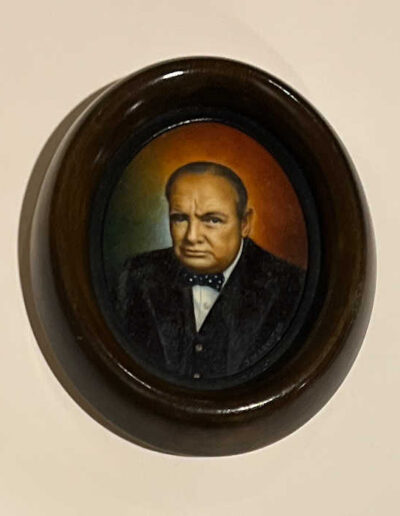 Churchill Miniature Portrait