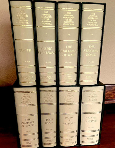Churchill's Biography 8 Vols by Randolph Churchill & Martin Gilbert