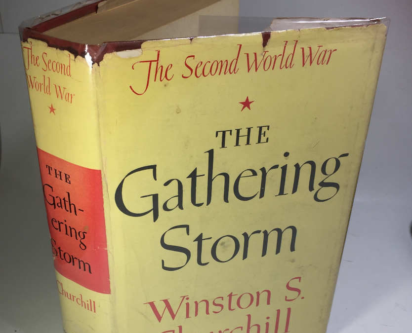 The Gathering Storm: Inscribed, Signed by Winston Churchill