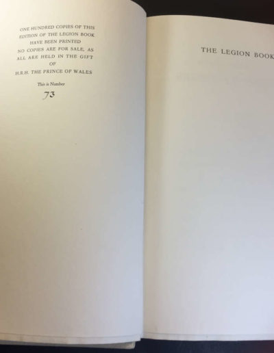 The Legion Book: #73 of 100
