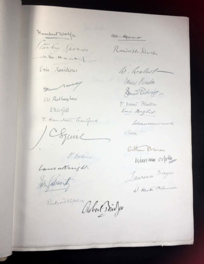 The Legion Book: Signatures