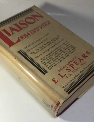 Hardcover book: Liaison 1914 by E. L. Spears in Dust Jacket