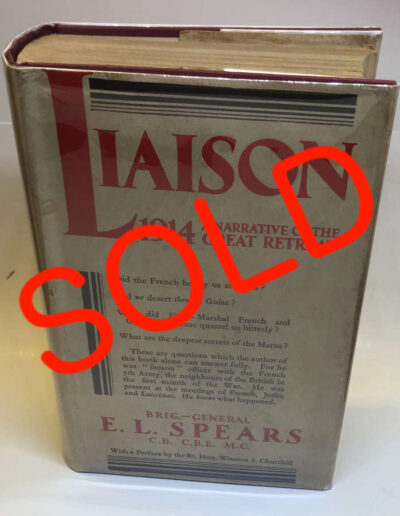Liason 1914 in Dust Jacket: SOLD
