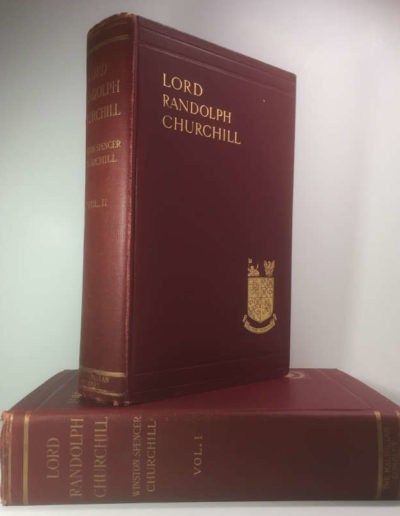 Lord Randolph Churchill: 1st American Edition 1906, 2vols