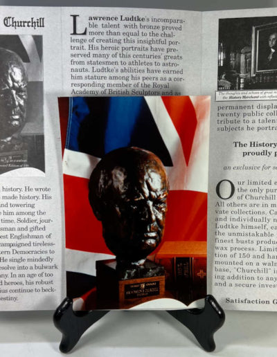 Ludtke Prospectus + Photo of Churchill Bust