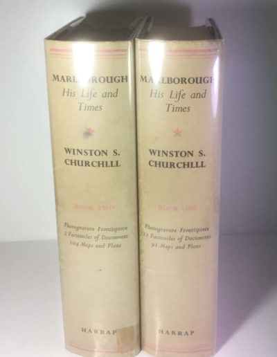 Marlborough by Winston Churchill: 2 Book Set in Dust Jackets
