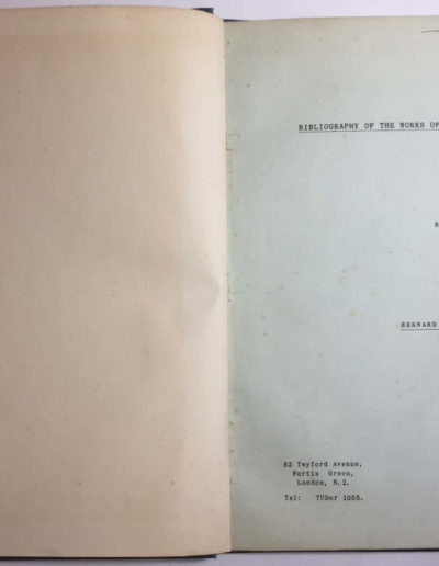 Winston Churchill Bibliography by Bernard Farmer