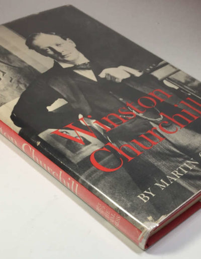 Winston Churchill Signed By Martin Gilbert in DustJacket