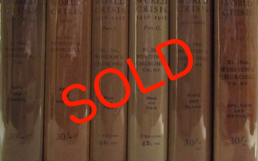 World Crisis: Signed by Winston Churchill