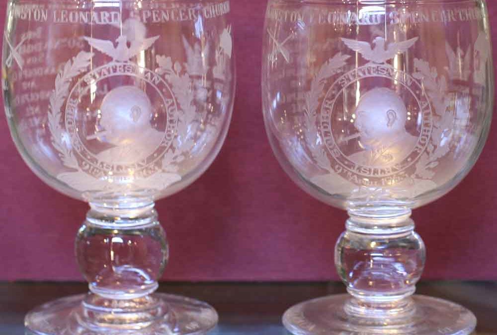 Royal Brierley Crystal Goblets