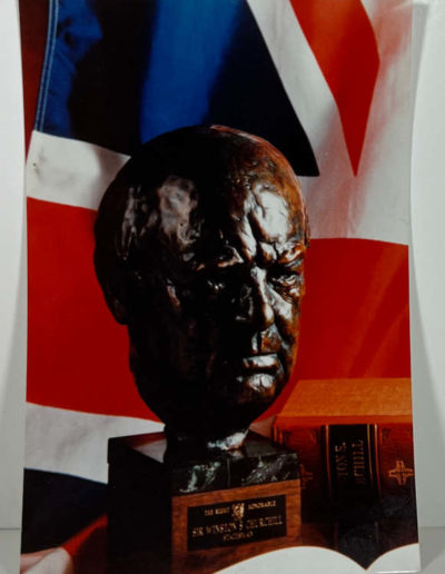 Photo of Churchill Bust used in the Prospectus