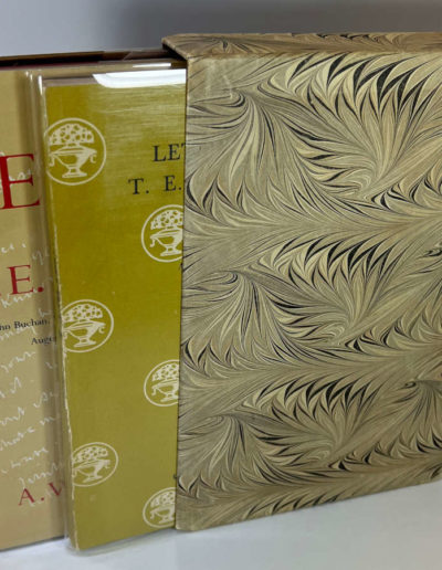 2 Books: Letters to T. E. Lawrence in Slipcase