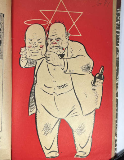 Booklet 2-Caricature of Churchill