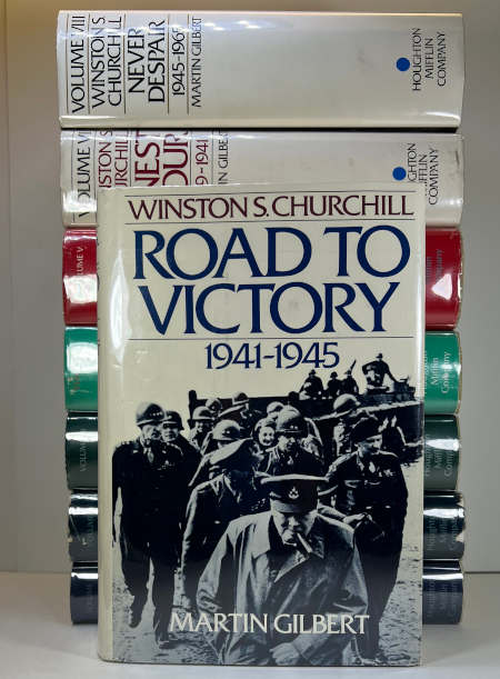 Winston Churchill: The Official Biography in Dust Jackets