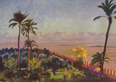 Print of Churchill Painting - Marrakech
