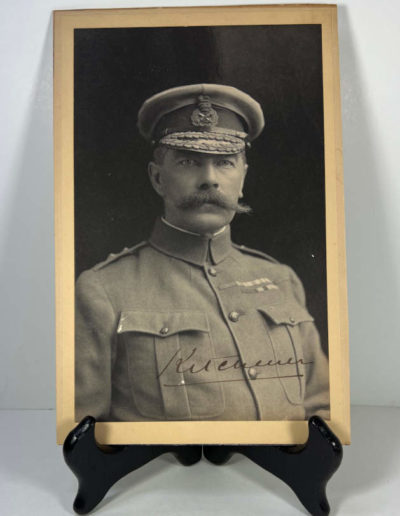 Lord Kitchener Signed Photograph