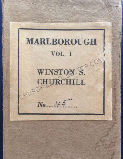 Marlborough by Winston Churchill. Vol1 No45
