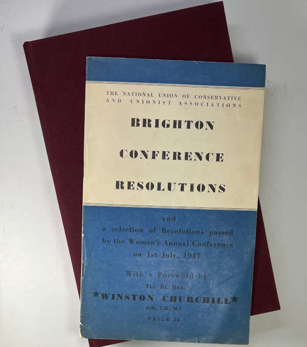 Brighton Conference Resolutions: Foreword by Churchill