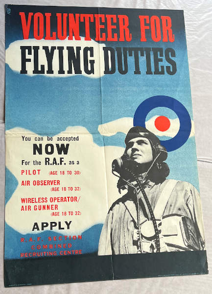 Poster – Large WWII RAF