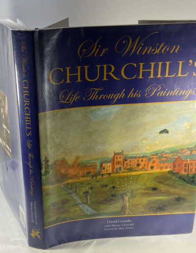Sir Winston Churchill, Life Through His Paintings in Pictorial Dust Jacket