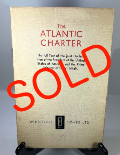 Atlantic Charter: SOLD