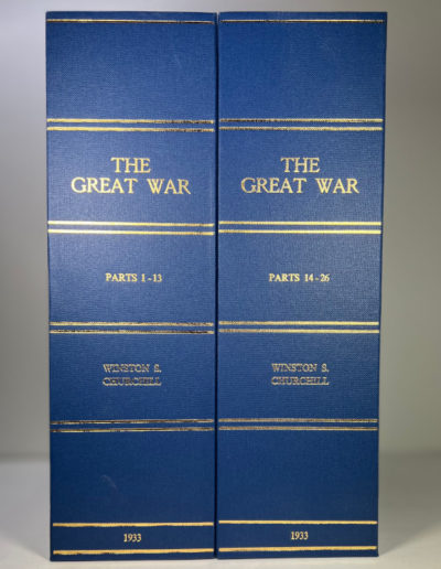 The Great War, 26 books Preserved in 2 Custom-made Boxes