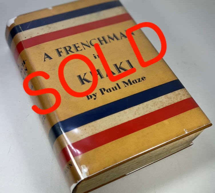 A Frenchman In Khaki: Foreword by Winston Churchill