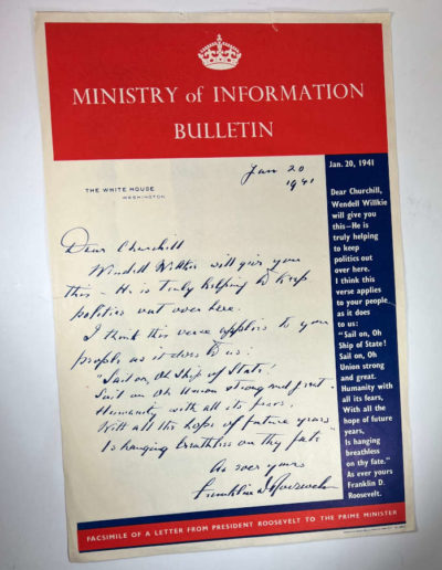 Poster: Ministry of Information Bulletin