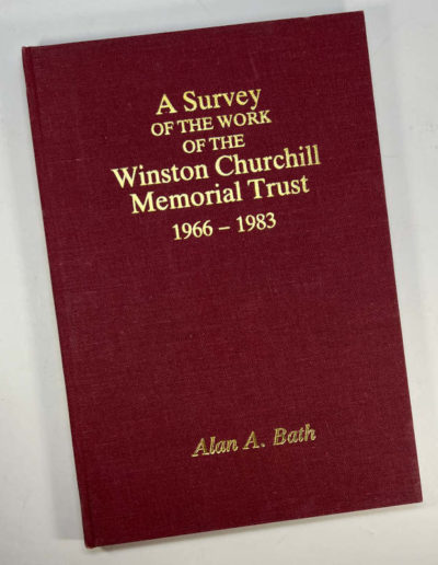 A Survey of the Work of the Winston Churchill Memorial Trust