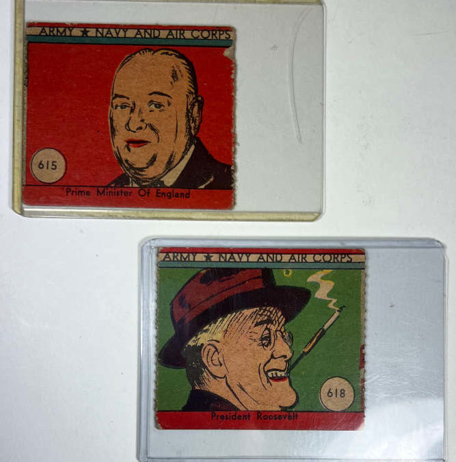 Churchill & Roosevelt: 1942 Trade Cards