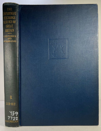 Employment Exchange Service of GB - No Dust Jacket