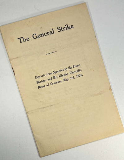 The General Strike: Winston Churchill Speeches