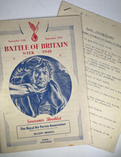 Battle of Britain Souvenir Booklet From 1948