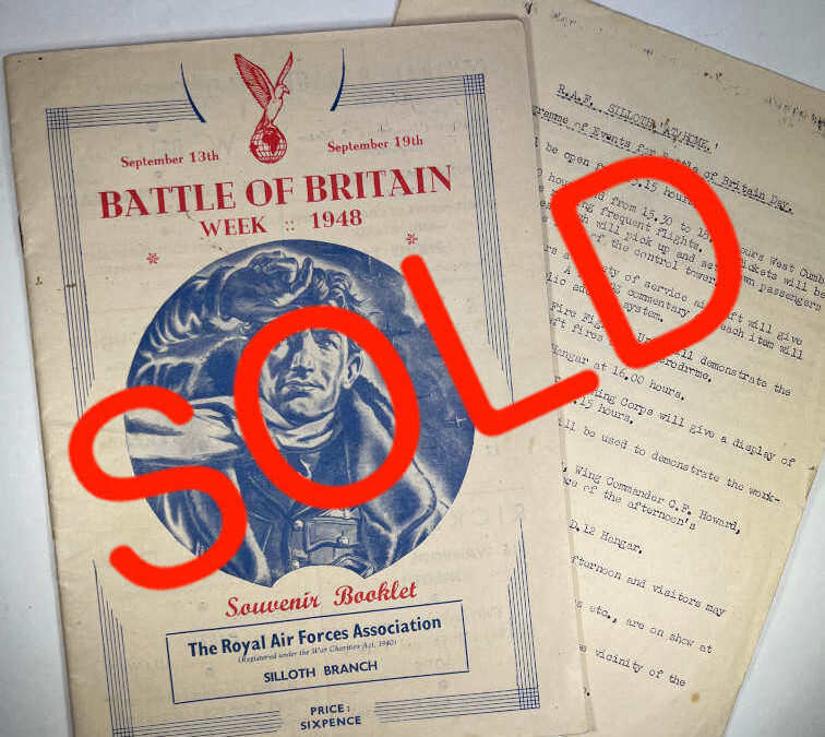 Battle of Britain Souvenir Booklet