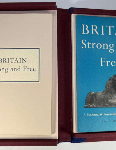 Pamphlet-Britain Strong and Free