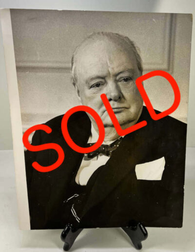 Photograph WSC Churchillian Winston: SOLD