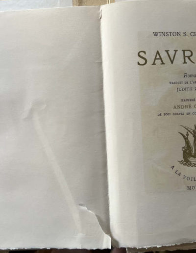 Savrola by Winston Churchill: Closed Tear