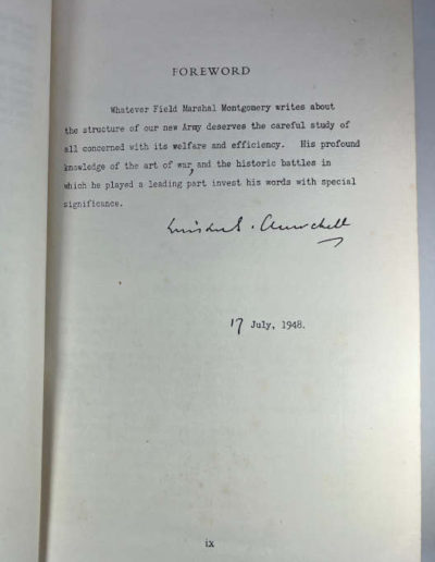 Churchill's Foreword