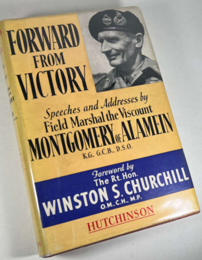 Forward From Victory by F. M. Montgomery in Dust Jacket